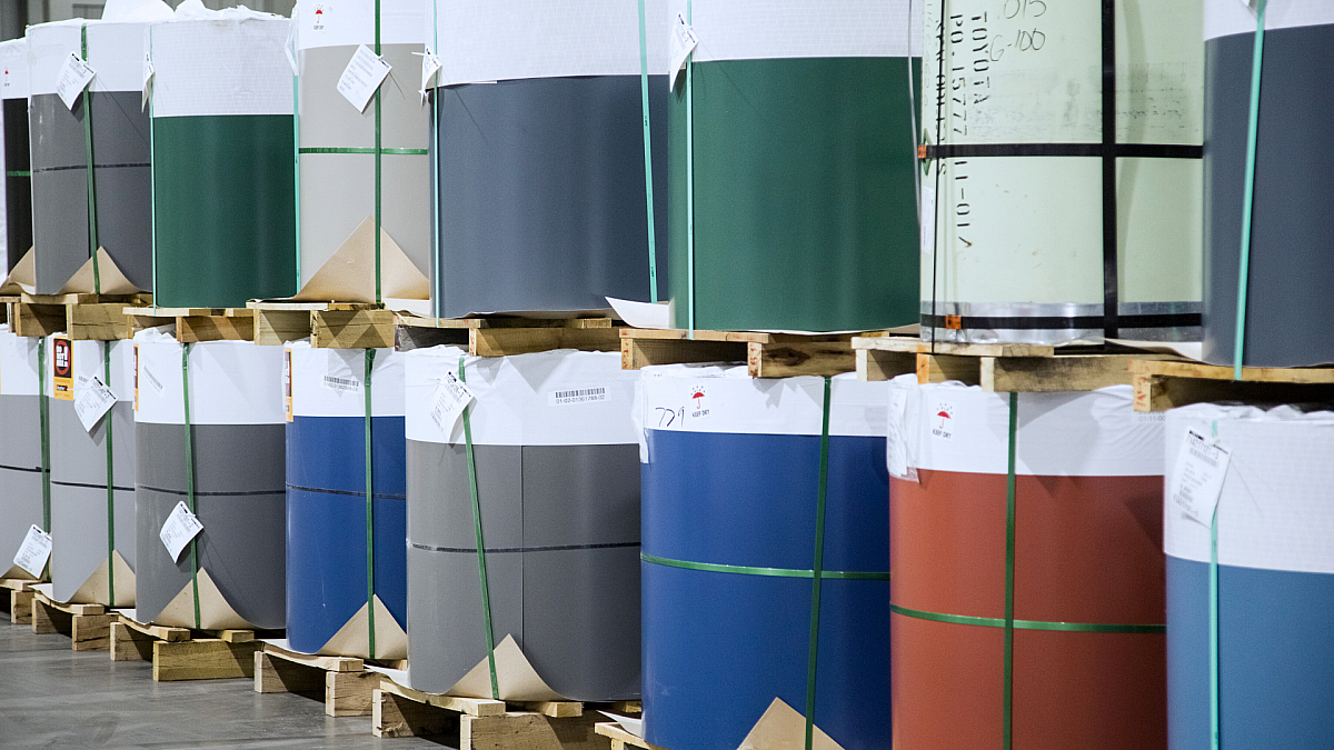 stacked painted coils with 2026 trending colors