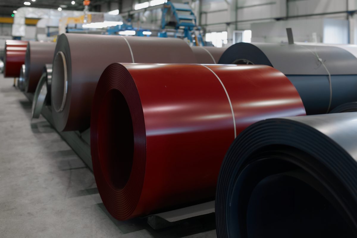 several coils with various coil coatings
