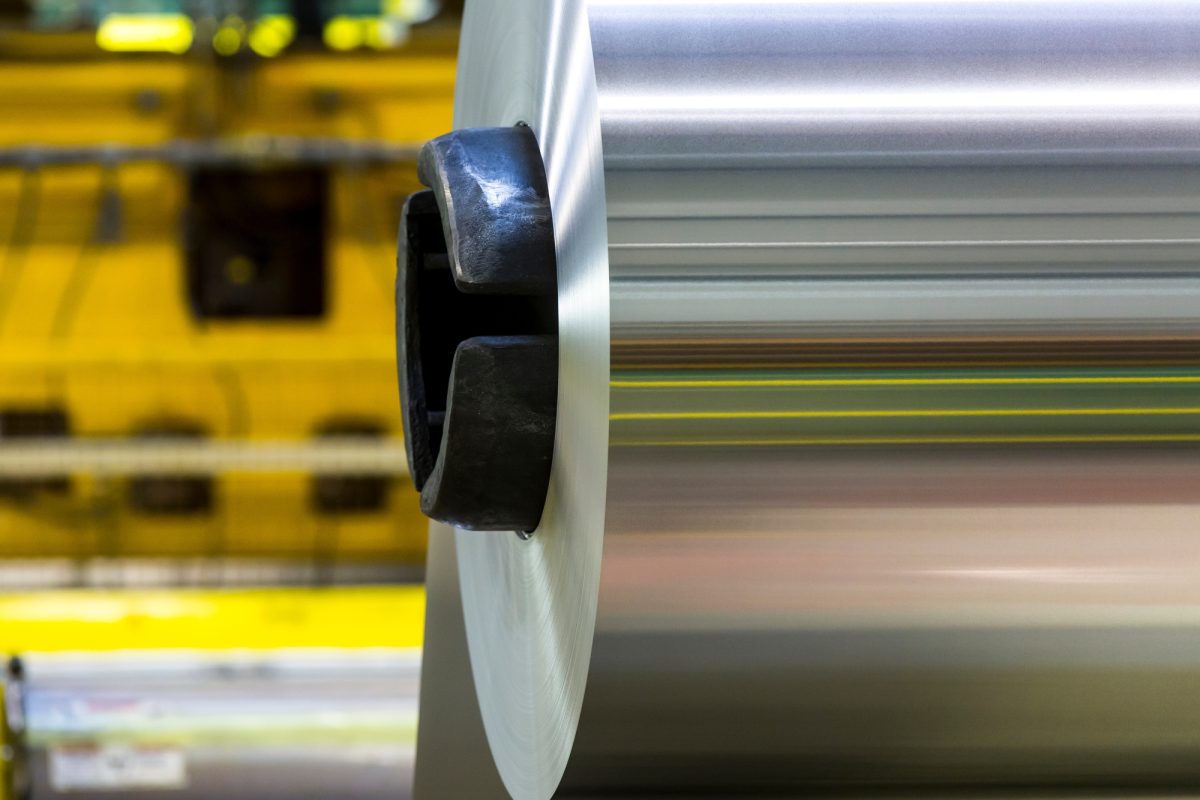 Aluminum coil processing