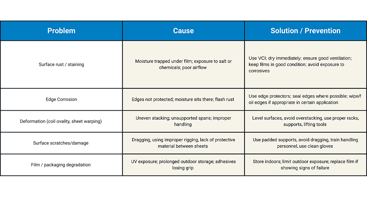 chart showing common pitfall and how to avoid them