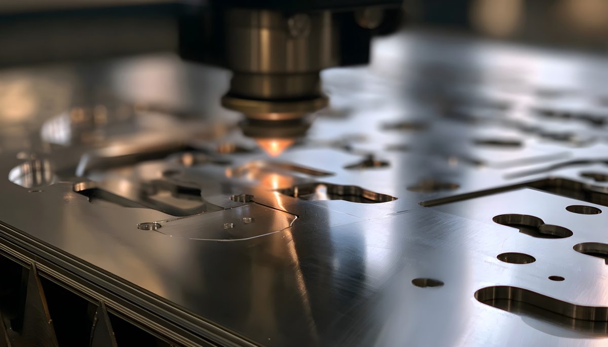 303 stainless steel being machined